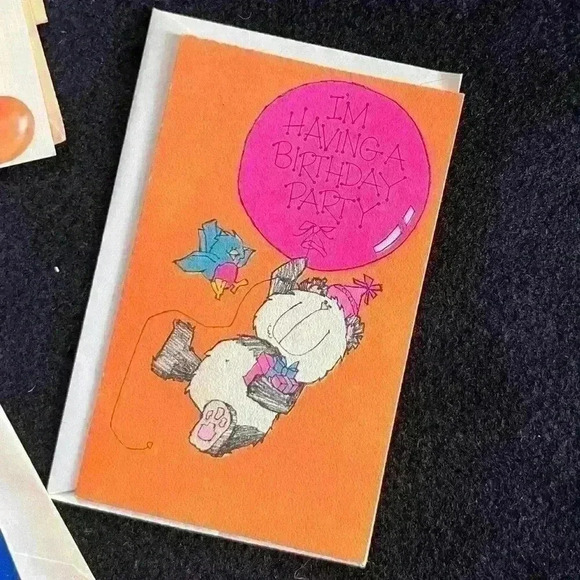 Vintage 70s/80s- Birthday Party Invitations Bundle- 4 designs - Picture 9 of 15